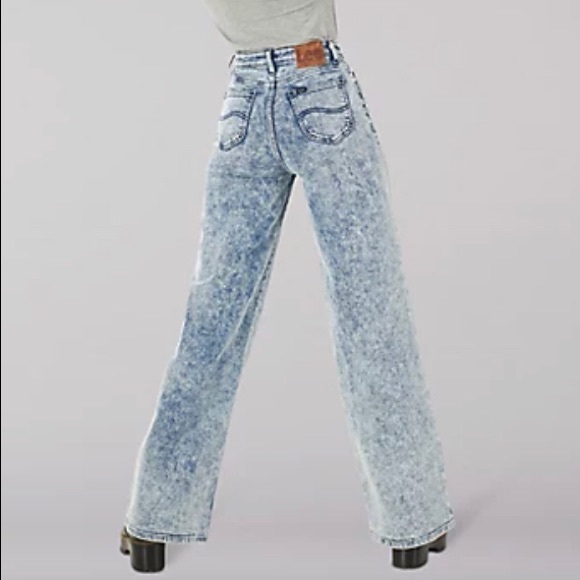 WOMEN'S HERITAGE HIGH RISE A LINE JEAN IN KC ACID MID size 29 (34 inseam) - Picture 2 of 6